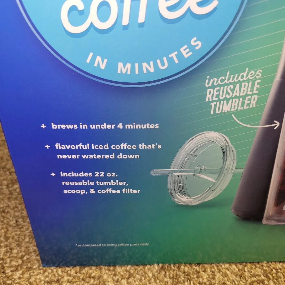 Mr. Coffee Iced Coffee Maker with Tumbler